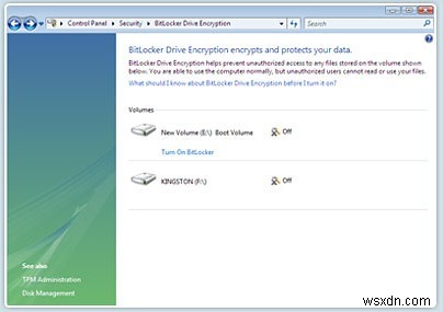 Windows 10-এ Microsoft BitLocker বৈশিষ্ট্য 