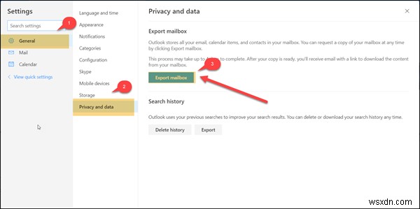 উইন্ডোজ 10 এ Outlook.com এ স্টিকি নোটগুলি কীভাবে রপ্তানি করবেন 