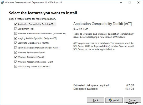 Windows 10 v809-এর জন্য Windows ADK-এ নতুন কী আছে 