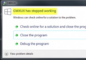 GWXUX Windows 10 এ কাজ করা বন্ধ করে দিয়েছে 