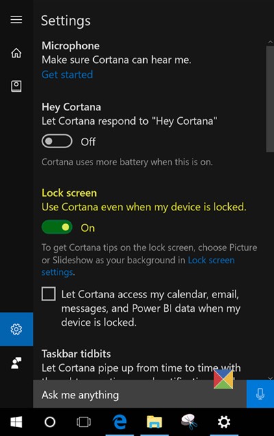 কিভাবে Windows 10 লক স্ক্রিনে Cortana সক্ষম এবং ব্যবহার করবেন 