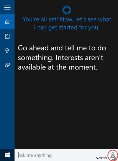 Windows 10 এ Cortana সক্ষম করুন এবং সেট আপ করুন 