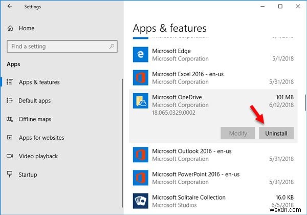 OneDrive-এর একটি নতুন সংস্করণ Windows 10 এ ইনস্টল করা আছে 