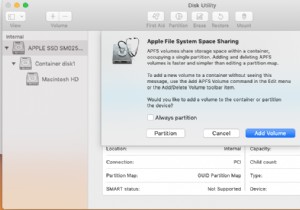 কিভাবে একটি ম্যাক হার্ড ড্রাইভ বা SSD পার্টিশন করবেন, বা একটি APFS ভলিউম তৈরি করবেন 