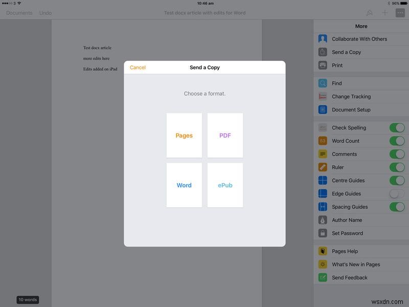 কিভাবে Mac, iPad বা iPhone এ একটি .docx Word ফাইল খুলবেন 
