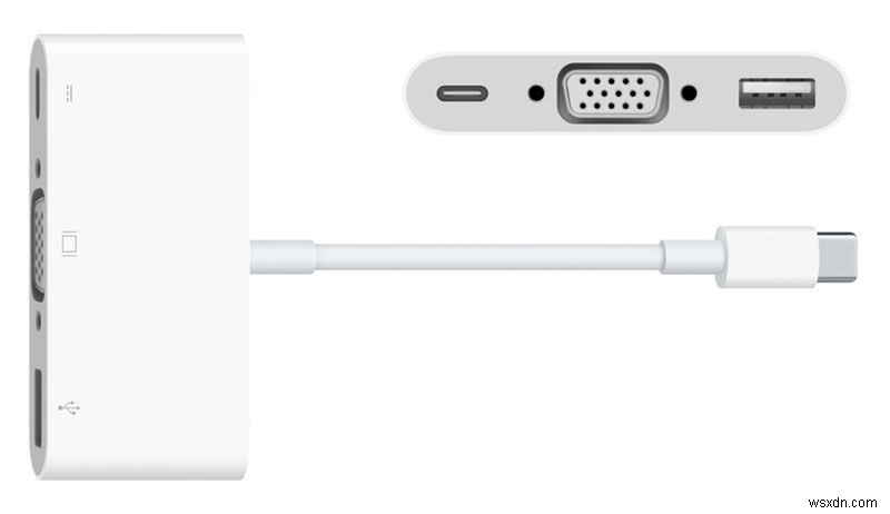 কিভাবে একটি USB-C MacBook বা MacBook Pro কে VGA প্রজেক্টর, টিভি বা ডিসপ্লেতে সংযুক্ত করবেন 