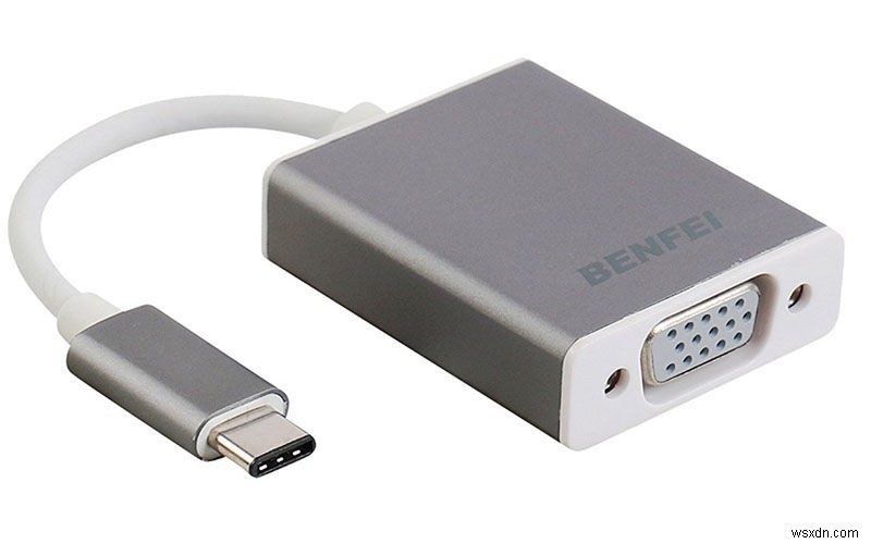 কিভাবে একটি USB-C MacBook বা MacBook Pro কে VGA প্রজেক্টর, টিভি বা ডিসপ্লেতে সংযুক্ত করবেন 