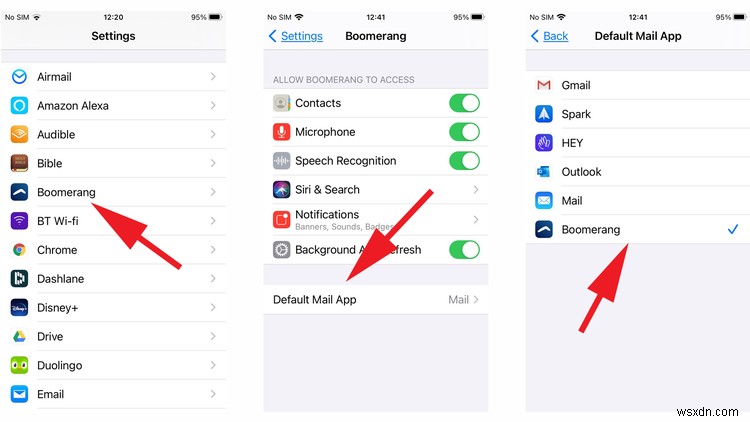 কিভাবে আপনার iPhones ডিফল্ট অ্যাপস পরিবর্তন করবেন (iOS 14 এবং iOS 13 এ) 