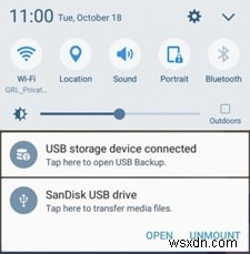 Samsung S10/20/21/22 থেকে USB স্টিকে ফটো স্থানান্তর করুন 