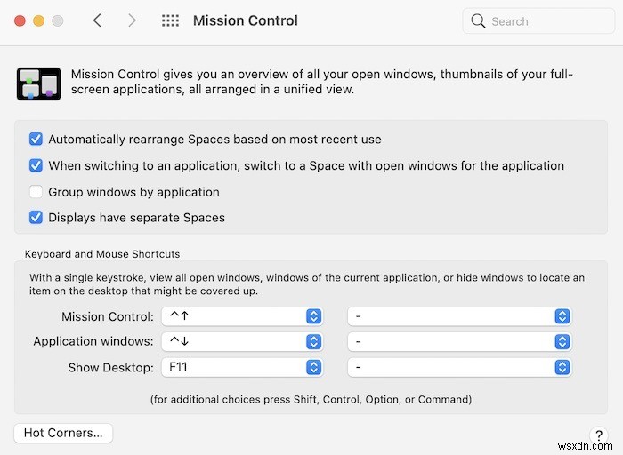 কিভাবে macOS হট কর্নার ব্যবহার করবেন 