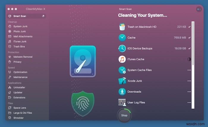 CleanMyMac X দিয়ে আপনার ম্যাক পরিষ্কার করুন এবং গতি বাড়ান 