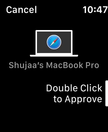 ম্যাকওএস ক্যাটালিনায় কীভাবে  অ্যাপল ওয়াচের সাথে অনুমোদন  ব্যবহার করবেন 