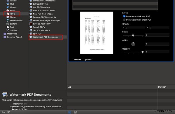 MacOS-এ দ্রুত অ্যাকশন ব্যবহার করে পিডিএফ পৃষ্ঠাগুলিকে কীভাবে ওয়াটারমার্ক করবেন 