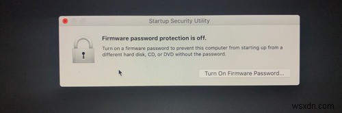 আপনার ম্যাকে ফার্মওয়্যার পাসওয়ার্ড কীভাবে সেট করবেন 