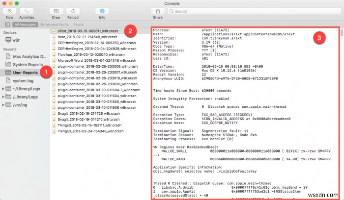 আপনার ম্যাকের সমস্যা সমাধানের জন্য ম্যাকোস ক্র্যাশ রিপোর্টগুলি কীভাবে পড়বেন 