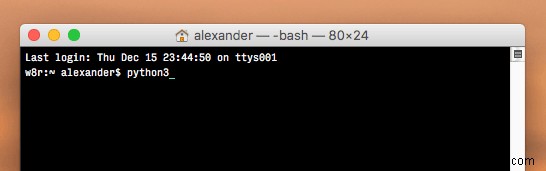 একটি ম্যাকে পাইথন 3 আপগ্রেড করা এবং ব্যবহার করা 