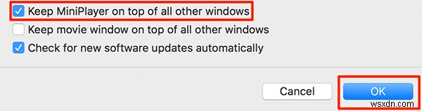 আপনার ম্যাকের সমস্ত উইন্ডোজের উপরে কীভাবে আইটিউনস মিনিপ্লেয়ার রাখবেন 
