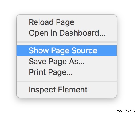 ম্যাকের সাফারিতে একটি ওয়েবপেজের সোর্স কোড কীভাবে দেখবেন 