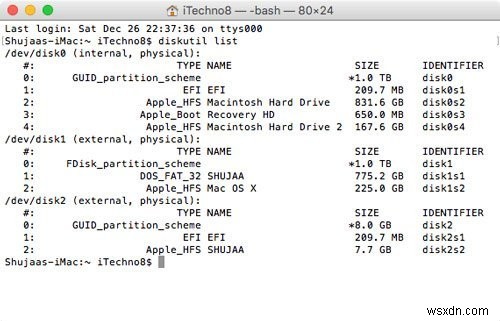 কিভাবে OS X-এ একটি বাহ্যিক ড্রাইভ ফর্ম্যাট করবেন 