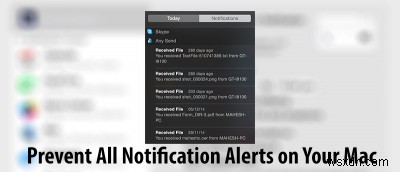 আপনার ম্যাকের সমস্ত বিজ্ঞপ্তি সতর্কতাগুলি কীভাবে অক্ষম করবেন 