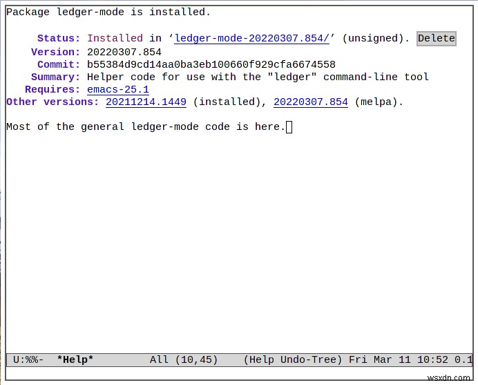 Emacs-এ লেজার মোড দিয়ে কীভাবে আপনার অর্থ পরিচালনা করবেন 