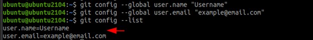 উবুন্টুতে কীভাবে গিট ব্যবহারকারীর নাম এবং ইমেল সেট আপ করবেন 