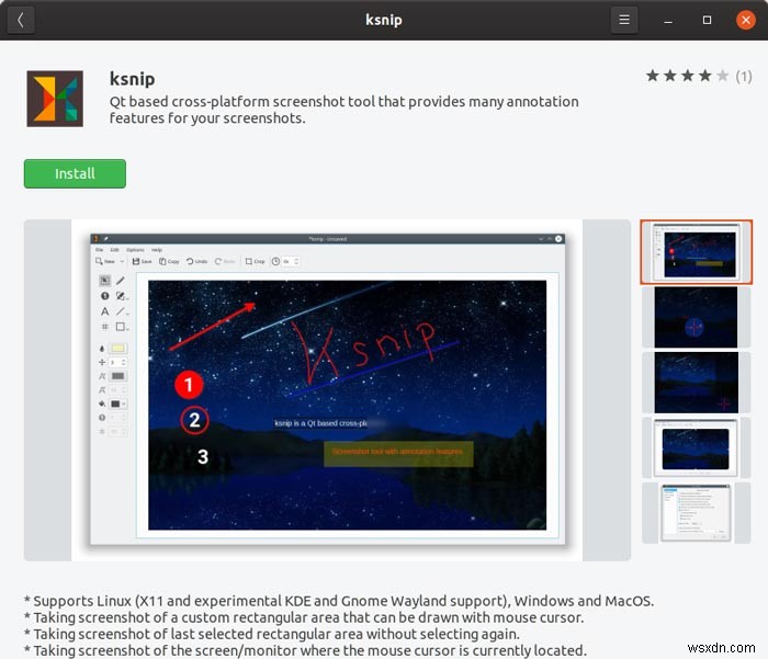 লিনাক্সে Ksnip-এর সাহায্যে কীভাবে স্ক্রিনশট নেওয়া এবং টীকা করা যায় 