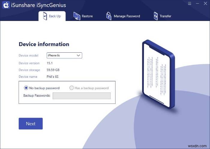 iSyncGenius পর্যালোচনা:আপনার আইফোন ডেটা ব্যাক আপ এবং স্থানান্তর করুন 