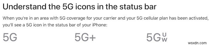 iPhone 12-এ 5G আইকন বলতে কী বোঝায় 