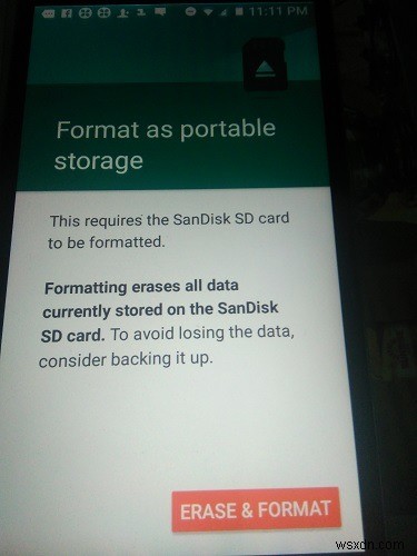 অ্যান্ড্রয়েডে আপনার এসডি কার্ড কীভাবে ফর্ম্যাট করবেন 