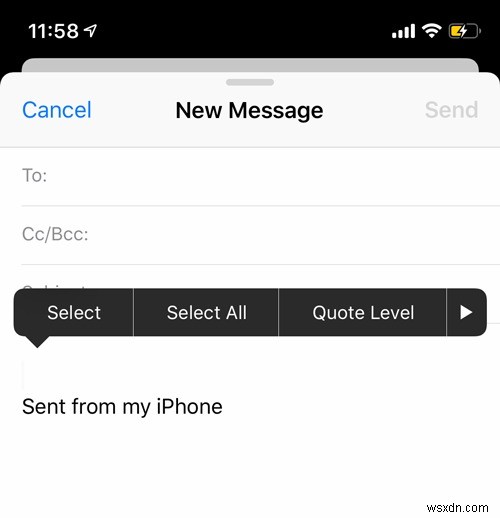 iOS এ মেল অ্যাপে ফাইল সংযুক্তিগুলি কীভাবে যুক্ত করবেন 