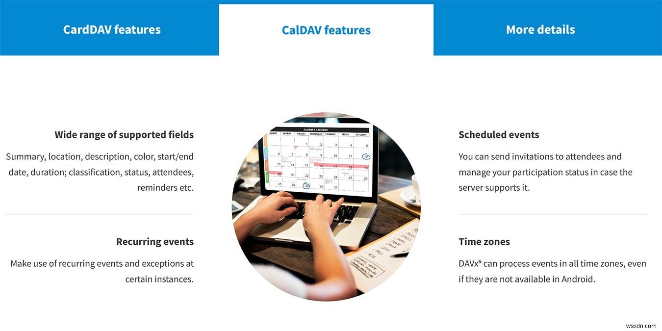 অ্যান্ড্রয়েডে CalDAV এবং CardDAV কীভাবে সিঙ্ক করবেন 