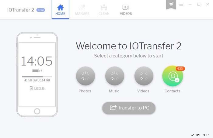 IOTtransfer:Windows এ আপনার iOS ডিভাইস সহজেই পরিচালনা করুন 