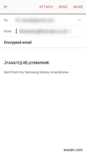 অ্যান্ড্রয়েডে এনক্রিপ্ট করা ইমেল কীভাবে পাঠাবেন 