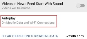 অ্যান্ড্রয়েডের জন্য ফেসবুকে ভিডিও এবং সাউন্ড অটোপ্লে কীভাবে অক্ষম করবেন 