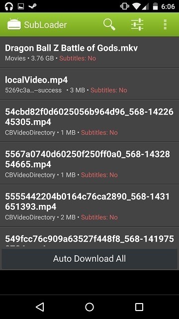 সাবলোডার দিয়ে অ্যান্ড্রয়েডে সিনেমার জন্য সাবটাইটেলগুলি কীভাবে ডাউনলোড করবেন 
