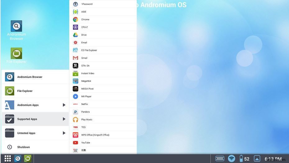 Andromium OS:আপনার অ্যান্ড্রয়েড ফোনকে একটি পূর্ণাঙ্গ ডেস্কটপে রূপান্তর করুন 