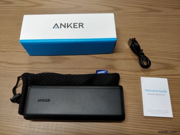 Anker PowerCore Speed ​​20000 QC পর্যালোচনা