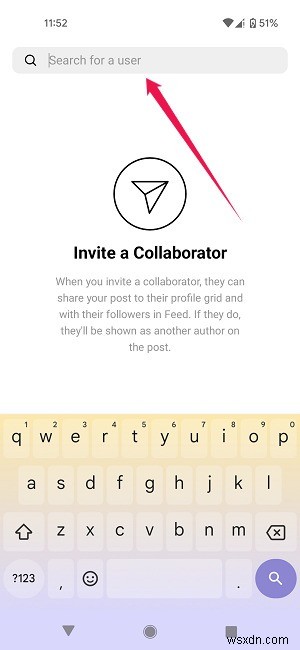 একটি সহযোগী পোস্ট বা রিল তৈরি করতে Instagram Collab ব্যবহার করুন 
