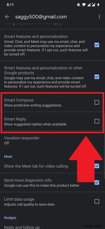 জিমেইলে স্মার্ট রিপ্লাই এবং স্মার্ট কম্পোজ কিভাবে বন্ধ করবেন 