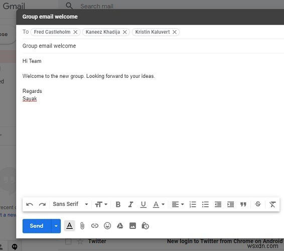 কিভাবে Gmail এ একটি গ্রুপ ইমেল তৈরি করবেন 