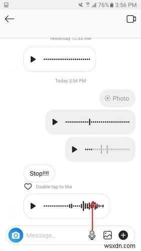 কিভাবে ইনস্টাগ্রামে একটি ভয়েস মেসেজ পাঠাবেন