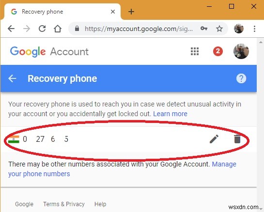 কিভাবে গুগল অ্যাকাউন্ট থেকে আপনার ফোন নম্বর সরান 