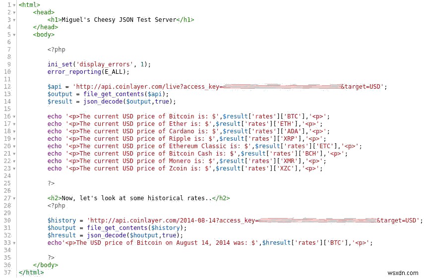 Coinlayer API:আপনার প্রকল্পে লাইভ ক্রিপ্টোকারেন্সি মূল্য প্রদর্শনের একটি দ্রুত উপায়