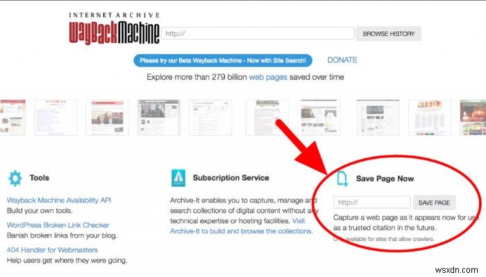 ওয়েবসাইট আর্কাইভ করতে ওয়েব্যাক মেশিন কীভাবে ব্যবহার করবেন 