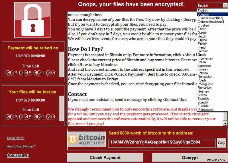 WannaCry:The Worm that Aate the World 