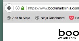 বুকমার্ক নিনজা আপনার লিঙ্কগুলিকে বিশৃঙ্খল হওয়া থেকে বাঁচায় 