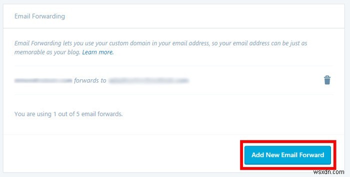 কিভাবে WordPress.com এ ইমেল ফরওয়ার্ডিং সেট আপ করবেন