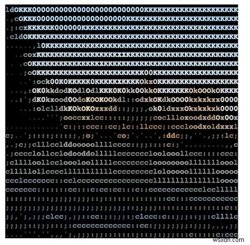 কিভাবে Facebook এবং Instagram ফটোগুলিকে ASCII তে রূপান্তর করবেন