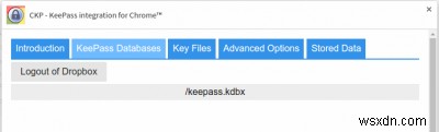 Google Chrome এবং Vivaldi ব্রাউজারে Keepass সংহত করুন 